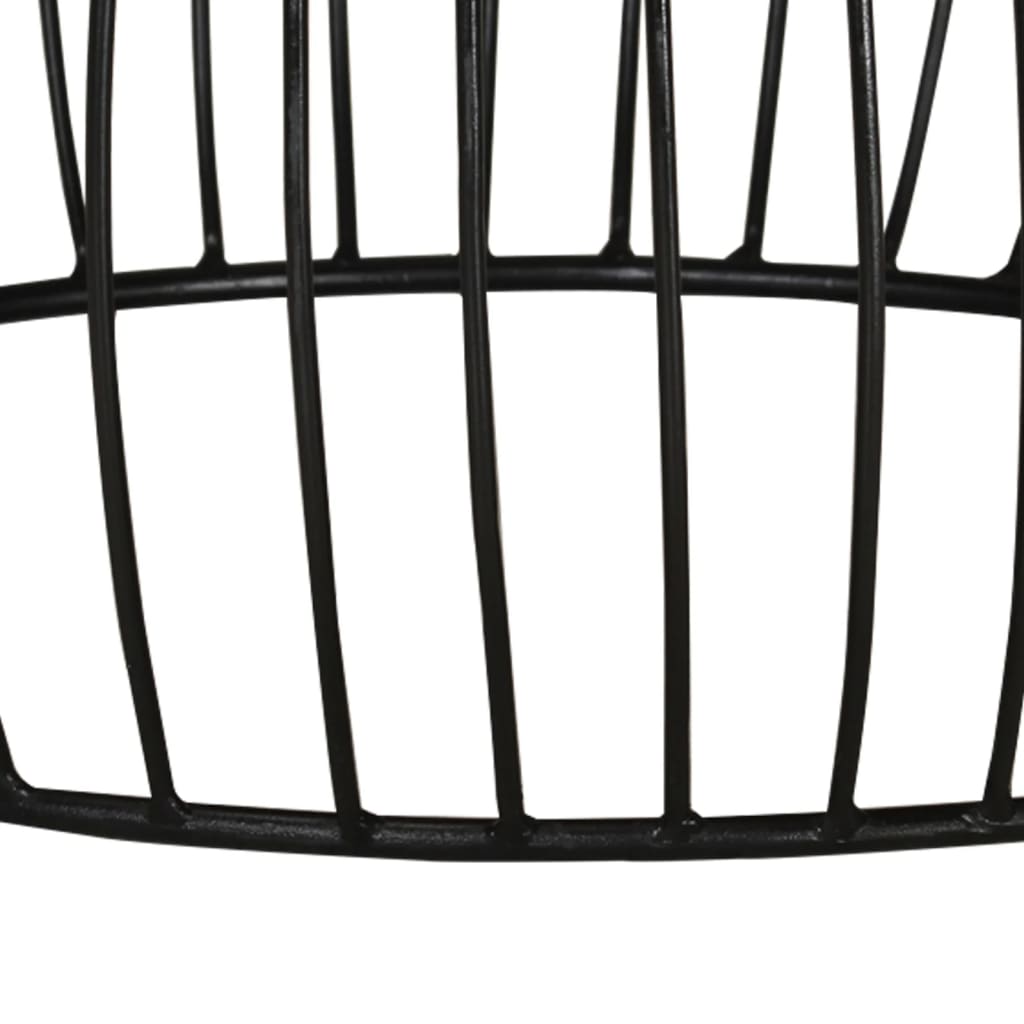 Mesa de centro Ø68 cm madeira recuperada maciça