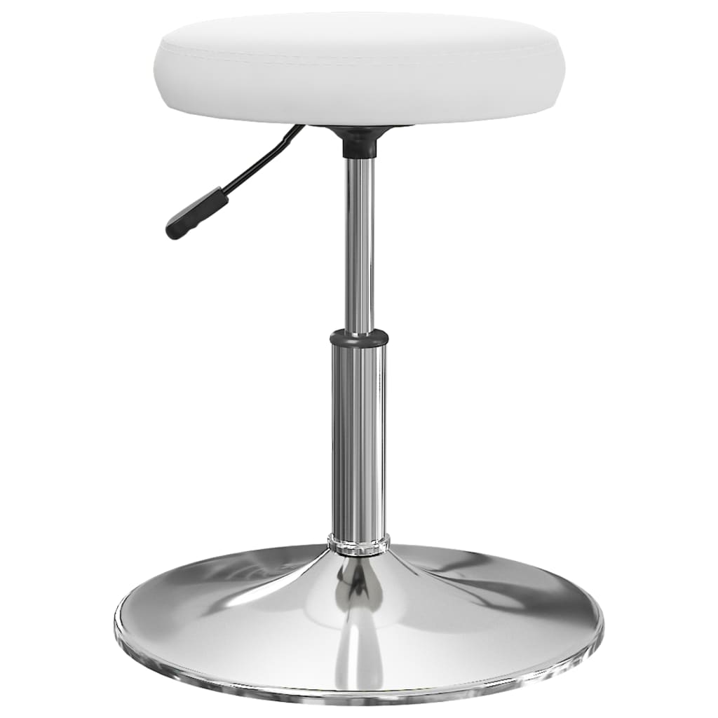 Cadeira de jantar couro artificial branco