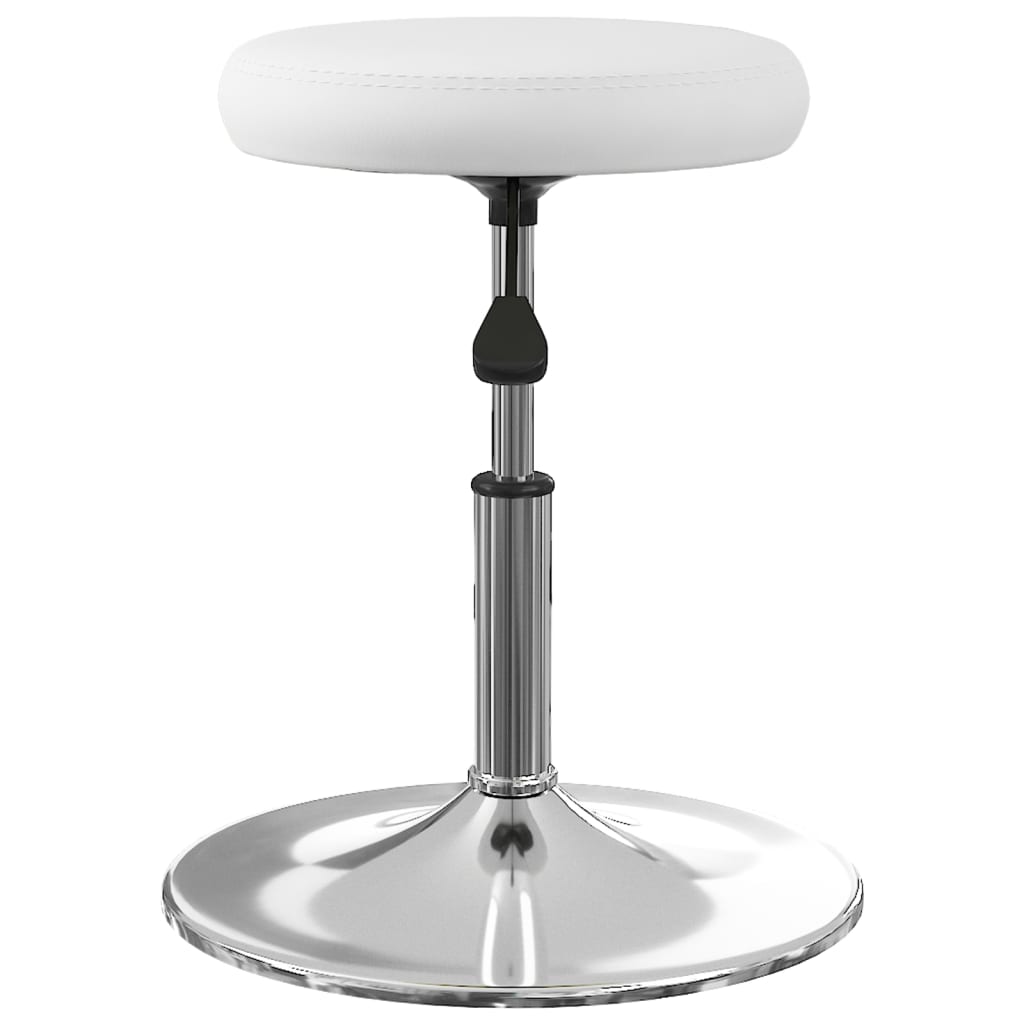 Cadeira de jantar couro artificial branco