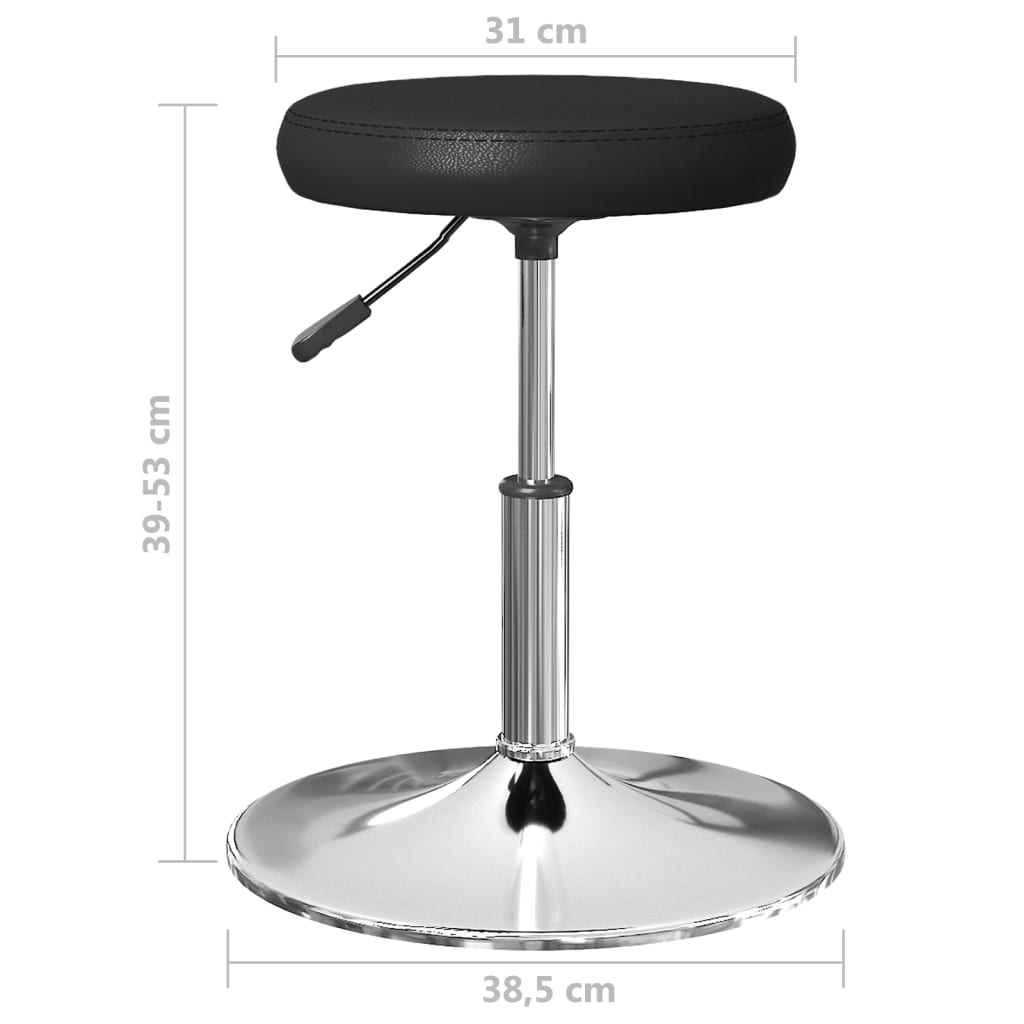 Cadeira de jantar couro artificial branco