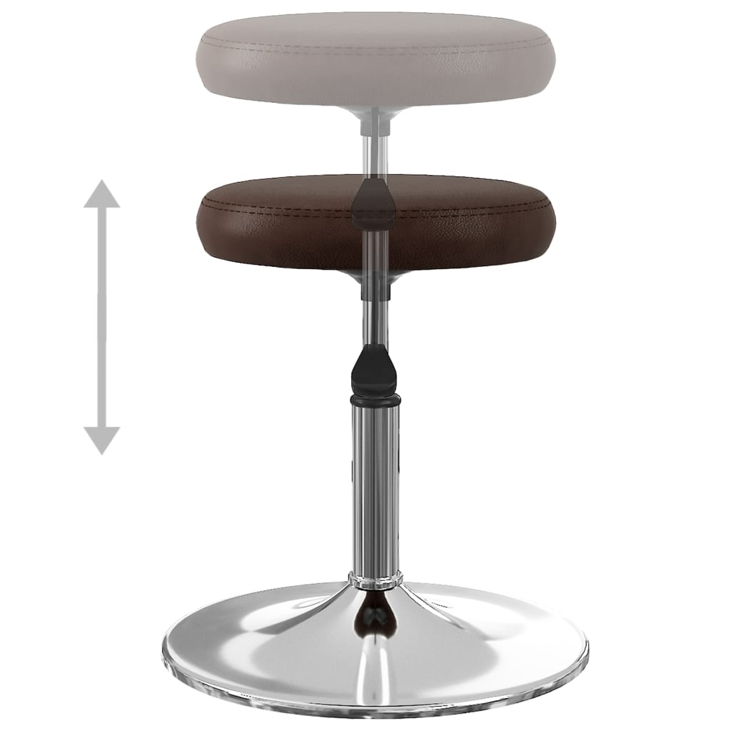 Cadeira de jantar couro artificial branco