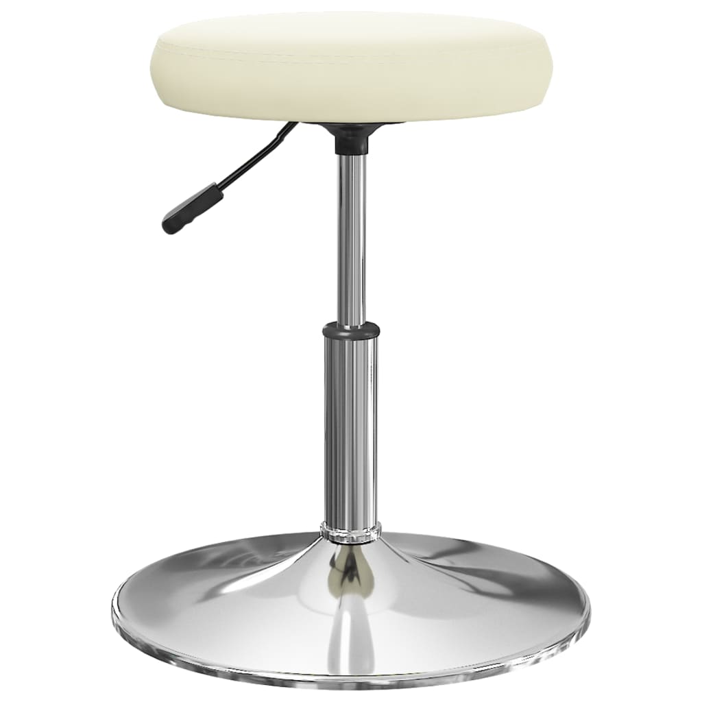 Cadeira de jantar couro artificial branco