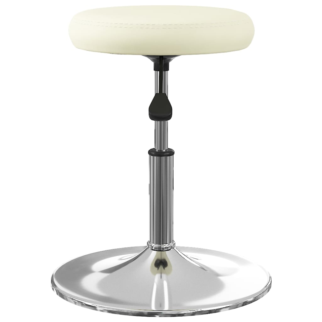 Cadeira de jantar couro artificial branco
