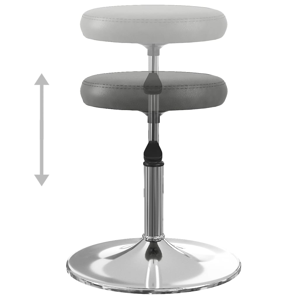 Cadeira de jantar couro artificial branco