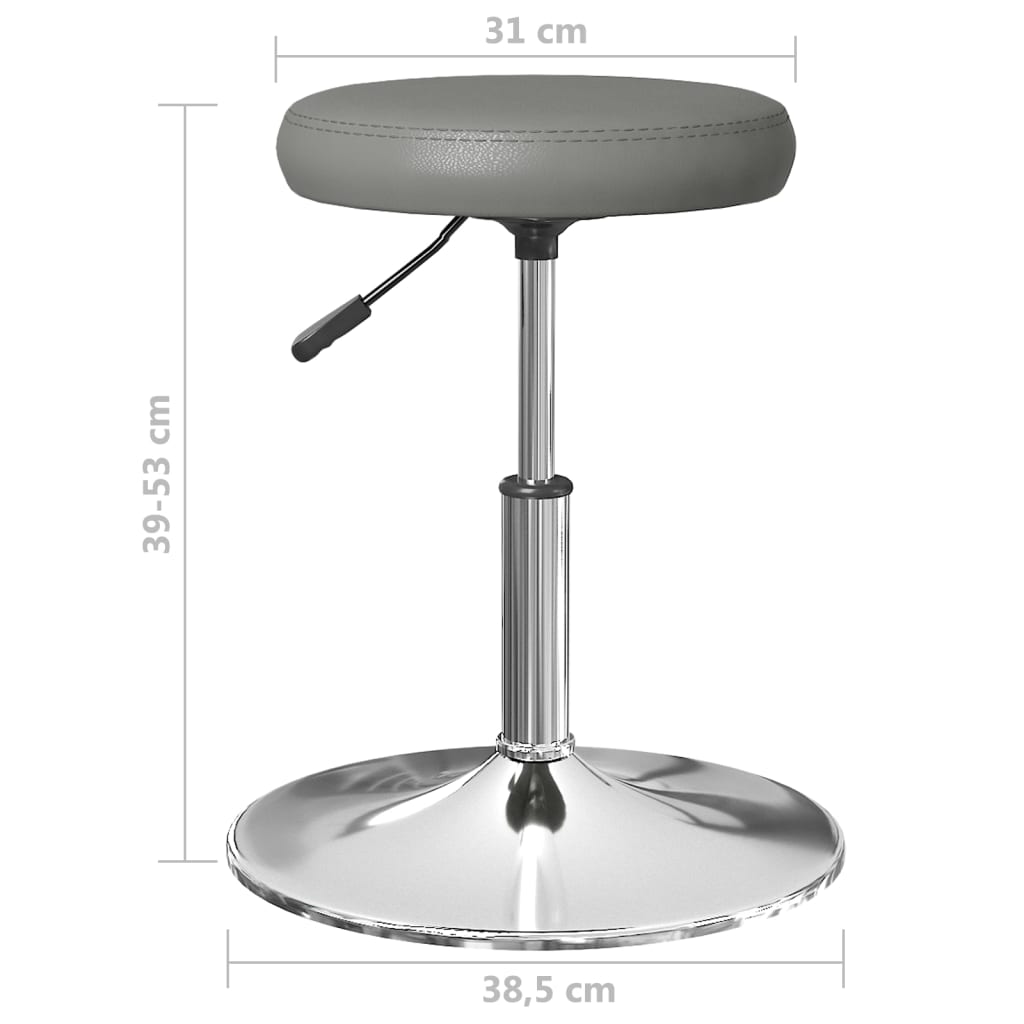 Cadeira de jantar couro artificial branco