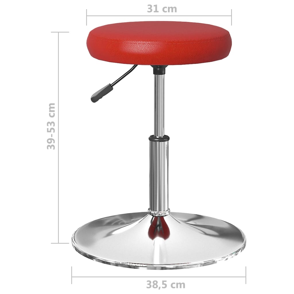Cadeira de jantar couro artificial branco