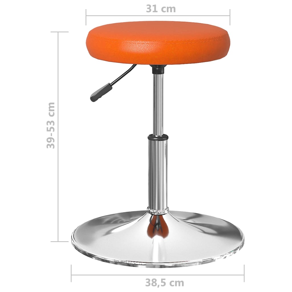 Cadeira de jantar couro artificial branco