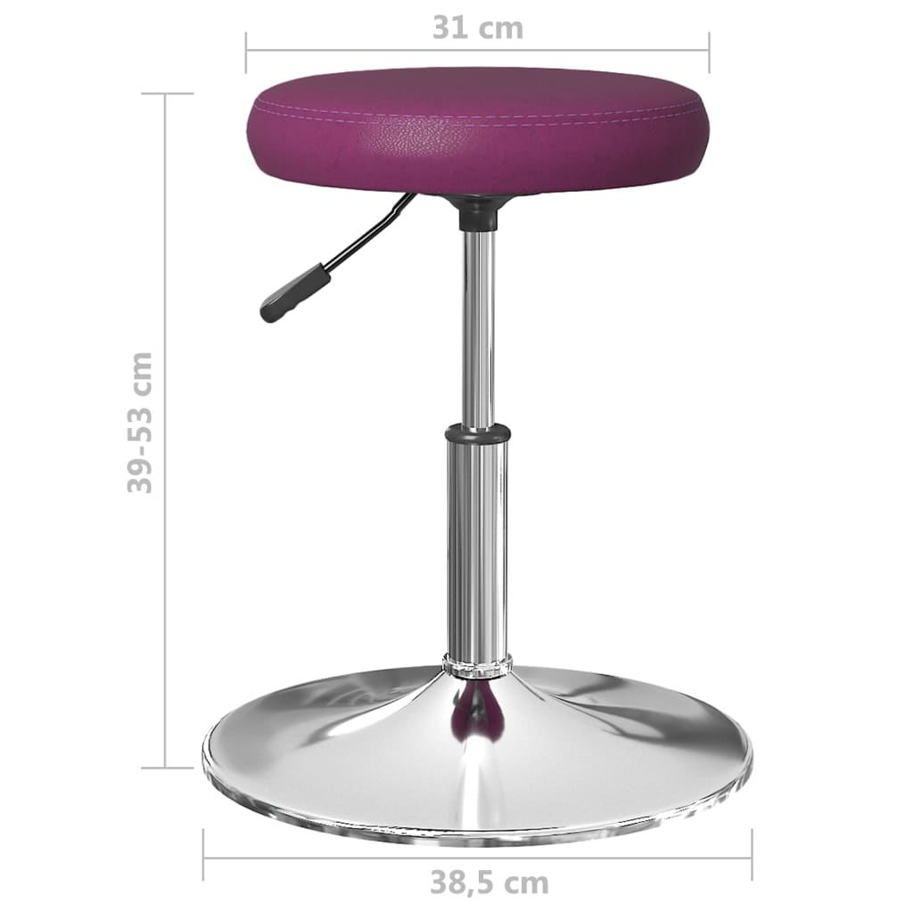 Cadeira de jantar couro artificial branco