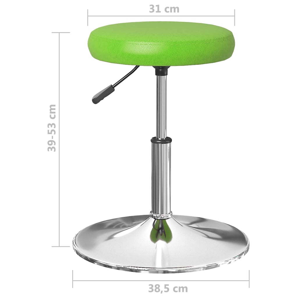 Cadeira de jantar couro artificial branco