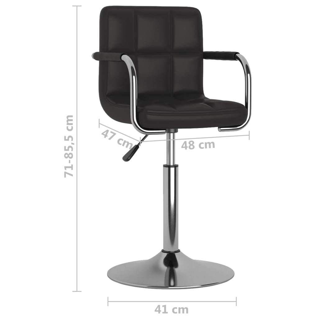Cadeira de jantar couro artificial branco