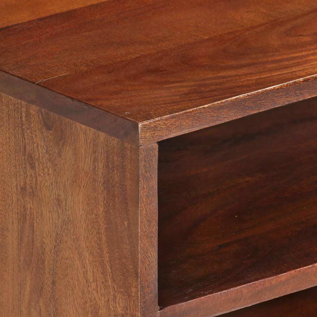 Móvel de TV 140x30x35 cm madeira de acácia maciça