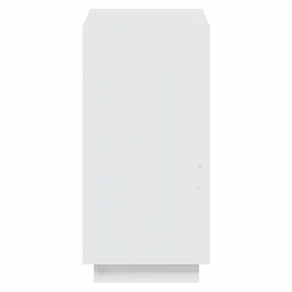 Estante 80x35x71 cm madeira de pinho maciça branco