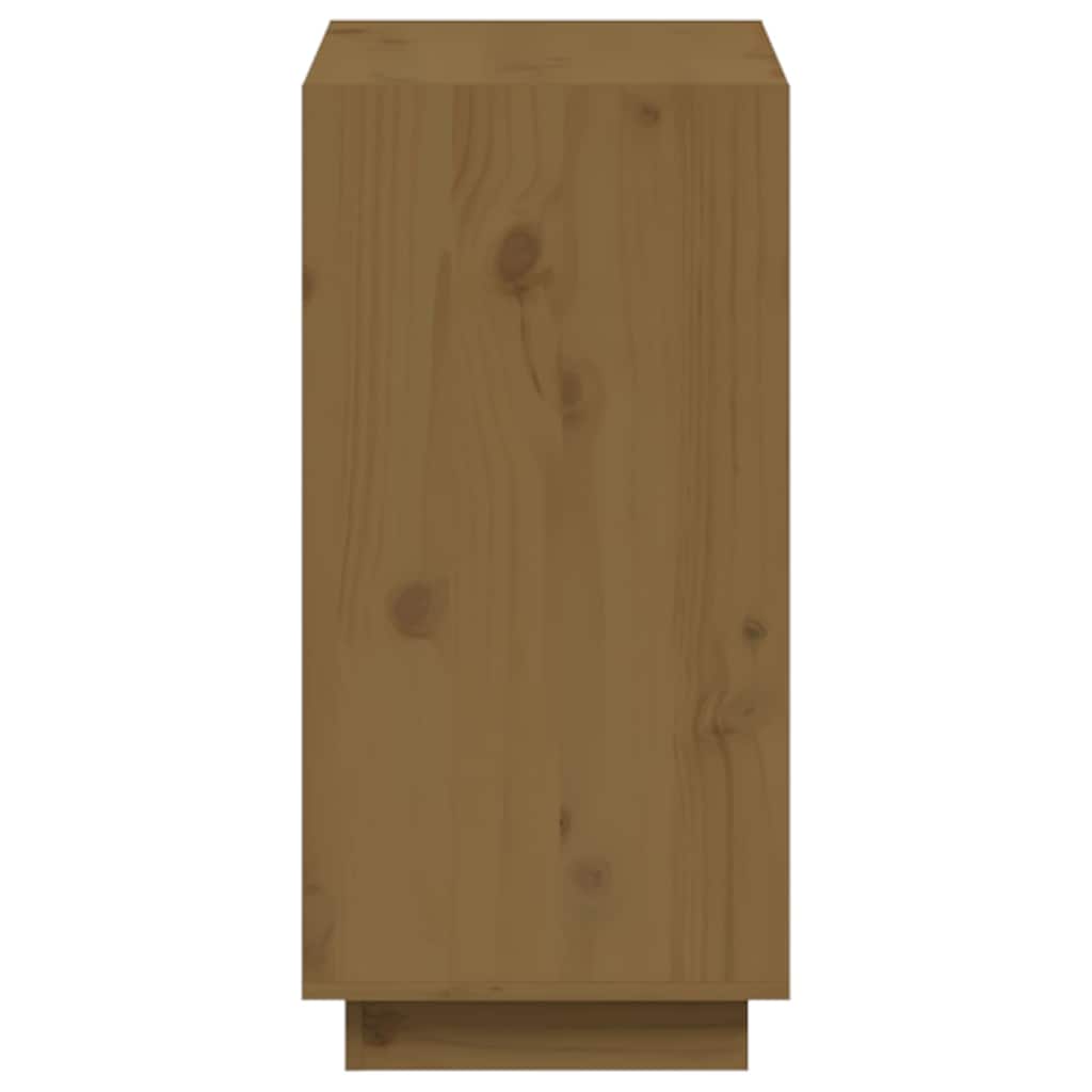 Estante 80x35x71 cm madeira de pinho maciça branco