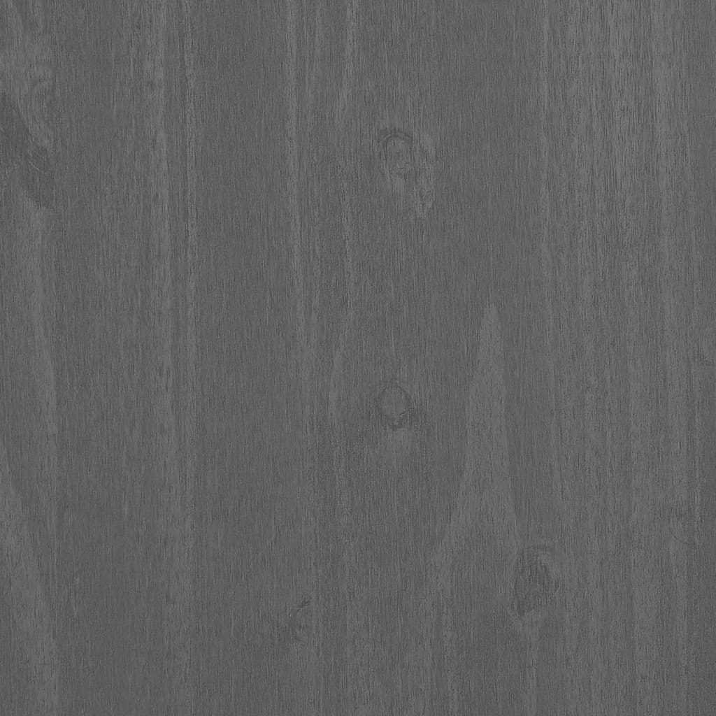 Estante HAMAR 85x35x112 cm pinho maciço cinza-claro