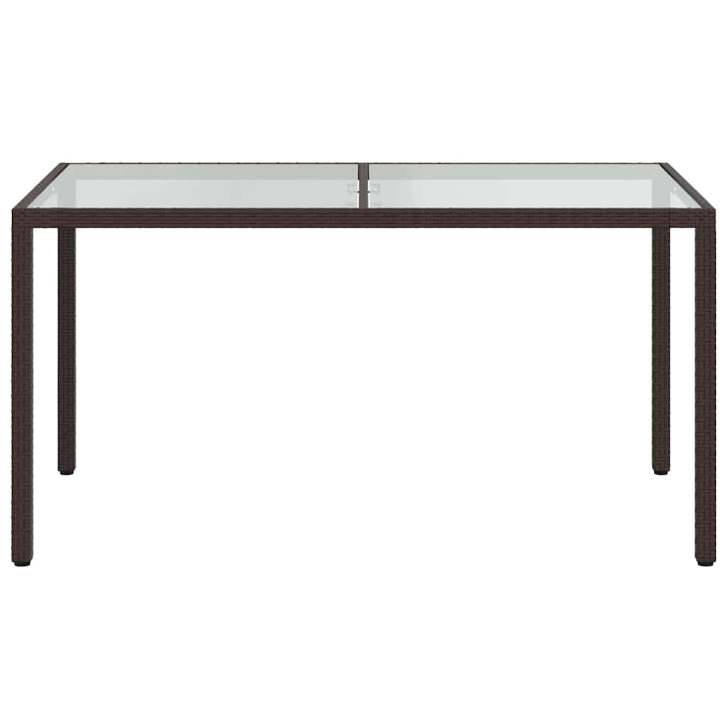 3 pcs conjunto de jantar p/ exterior c/ almofadões vime PE bege