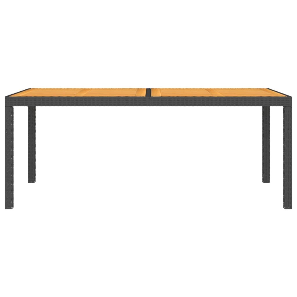 3 pcs conjunto de jantar p/ exterior c/ almofadões vime PE bege