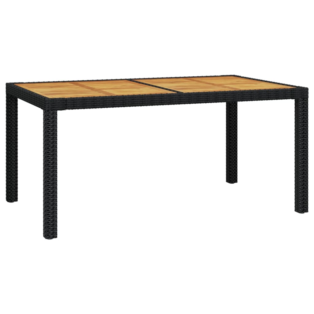 5 pcs conjunto jantar p/ exterior c/ almofadões vime PE bege