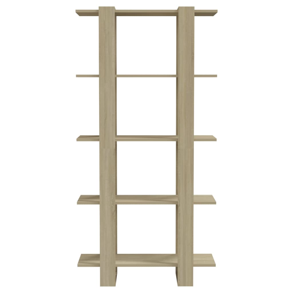 Estante/divisória derivados de madeira branco