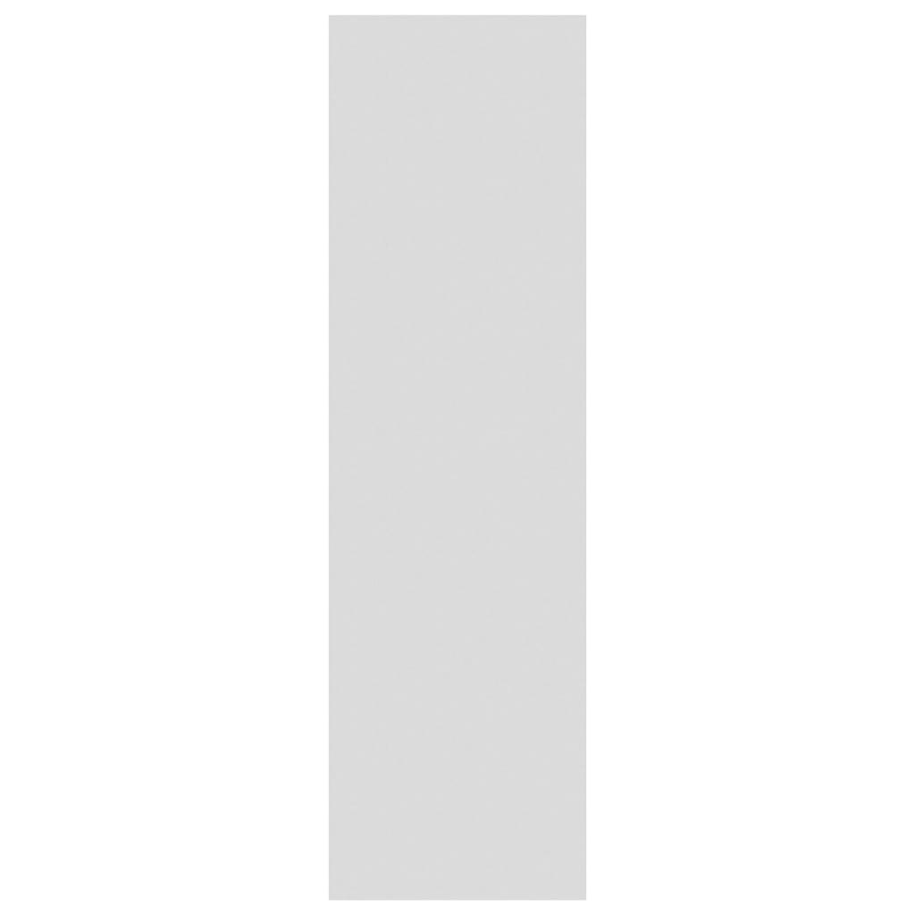 Estante/divisória derivados de madeira branco