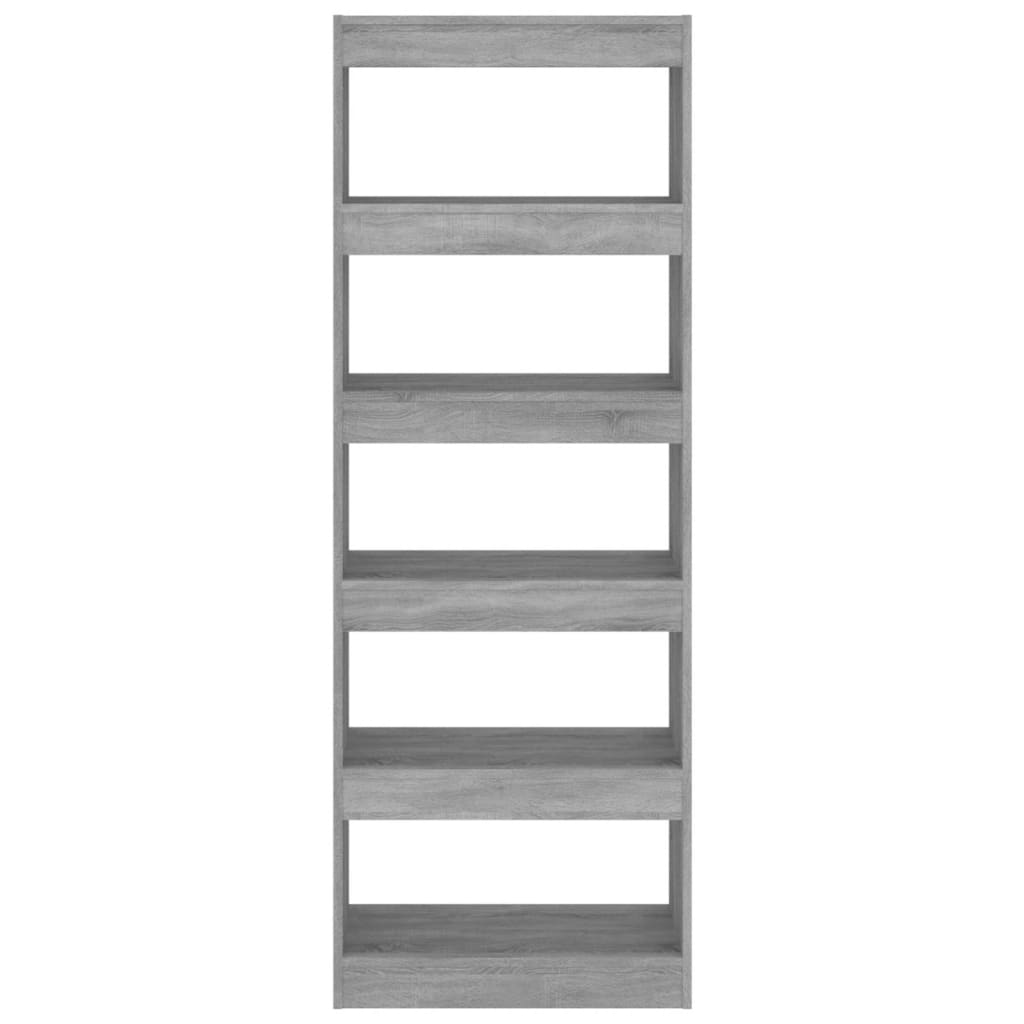 Estante/divisória derivados de madeira branco