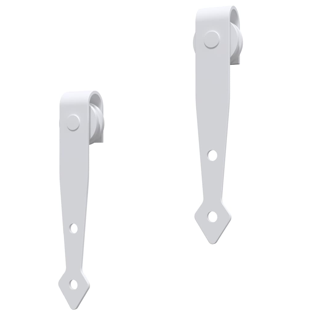 Mini kit para armário deslizante aço carbono 122 cm branco