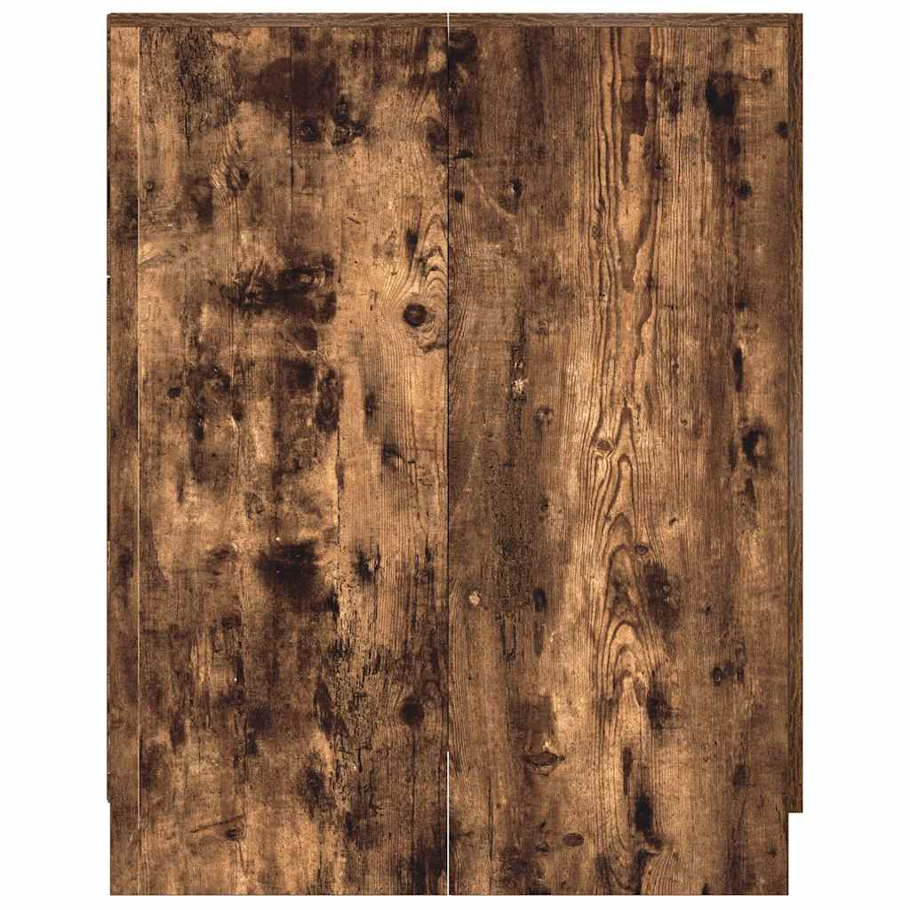 Armário máquina de lavar roupa 71x71,5x91,5 cm sonoma cinza