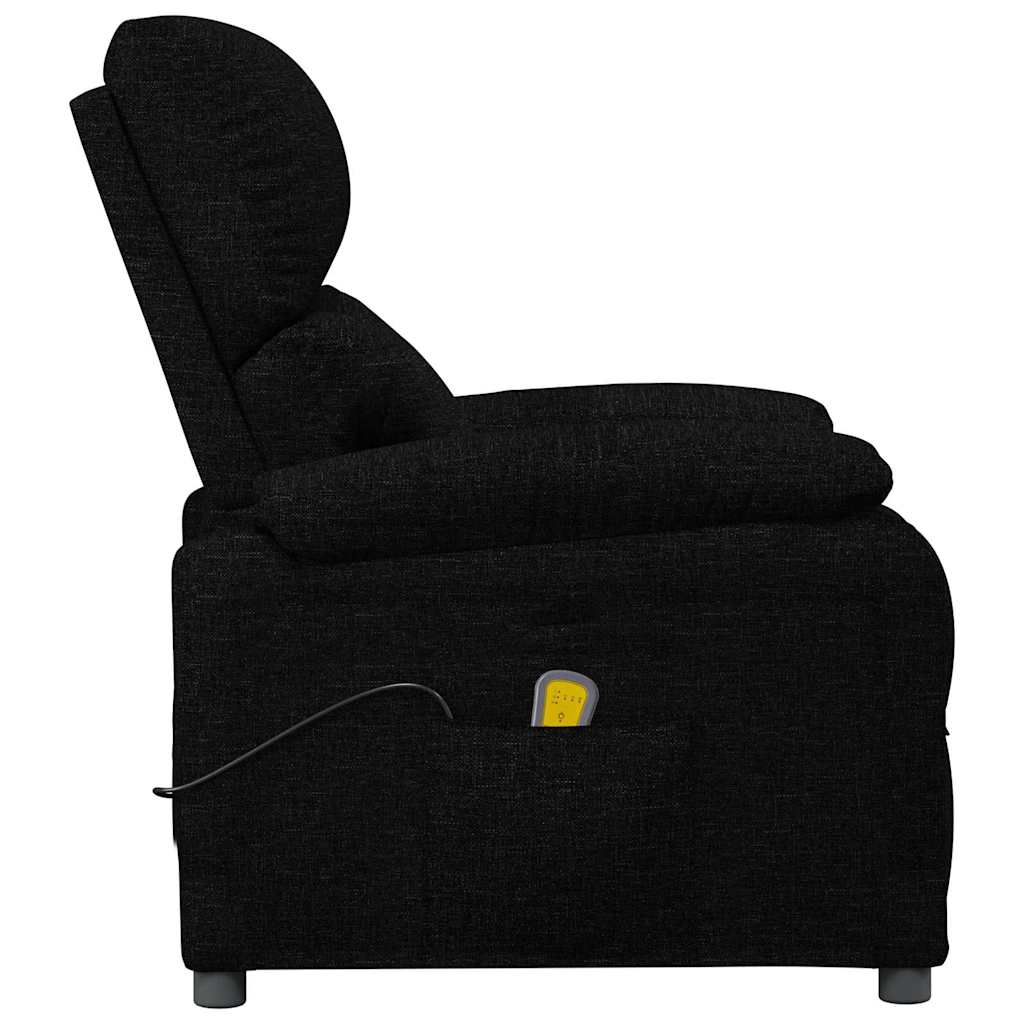 Poltrona de massagens tecido preto