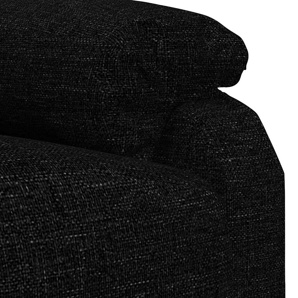 Poltrona de massagens tecido preto
