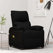 Poltrona de massagens tecido preto