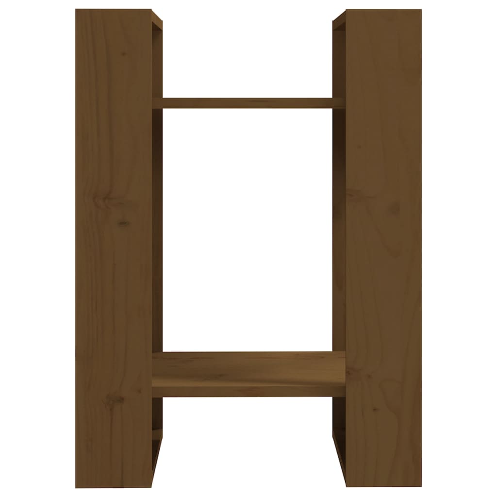 Estante/divisória 41x35x57 cm pinho maciço branco