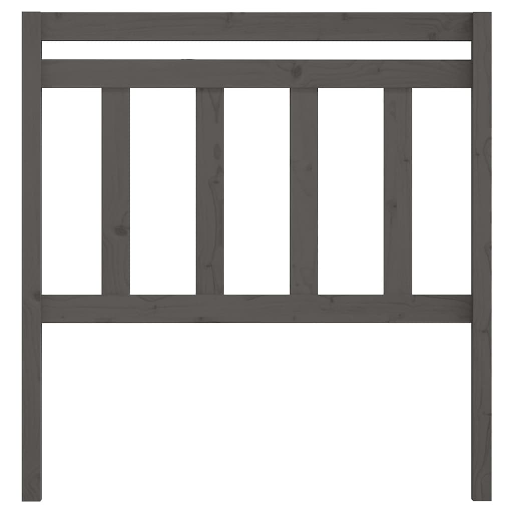 Cabeceira de cama 206x4x100 cm pinho maciço branco