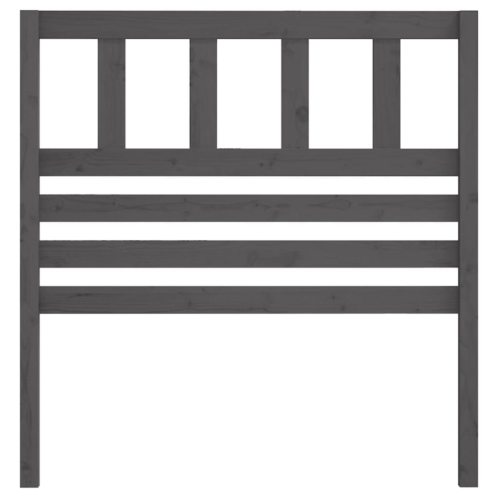 Cabeceira de cama 206x4x100 cm pinho maciço branco