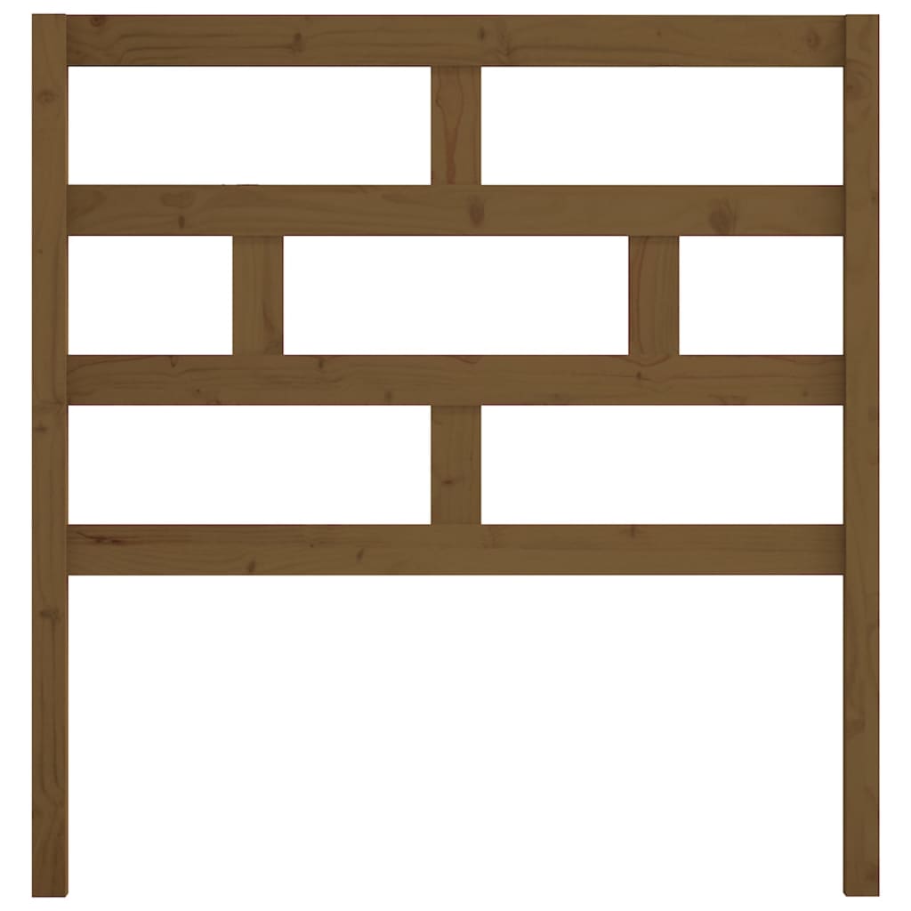 Cabeceira de cama 206x4x100 cm pinho maciço branco