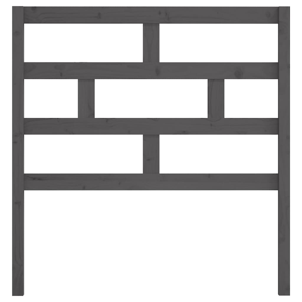 Cabeceira de cama 206x4x100 cm pinho maciço branco