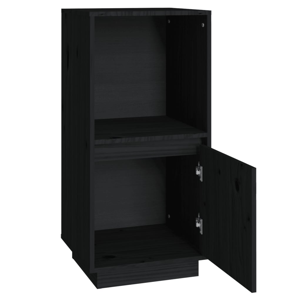 Aparador 38x35x80 cm madeira de pinho maciça branco