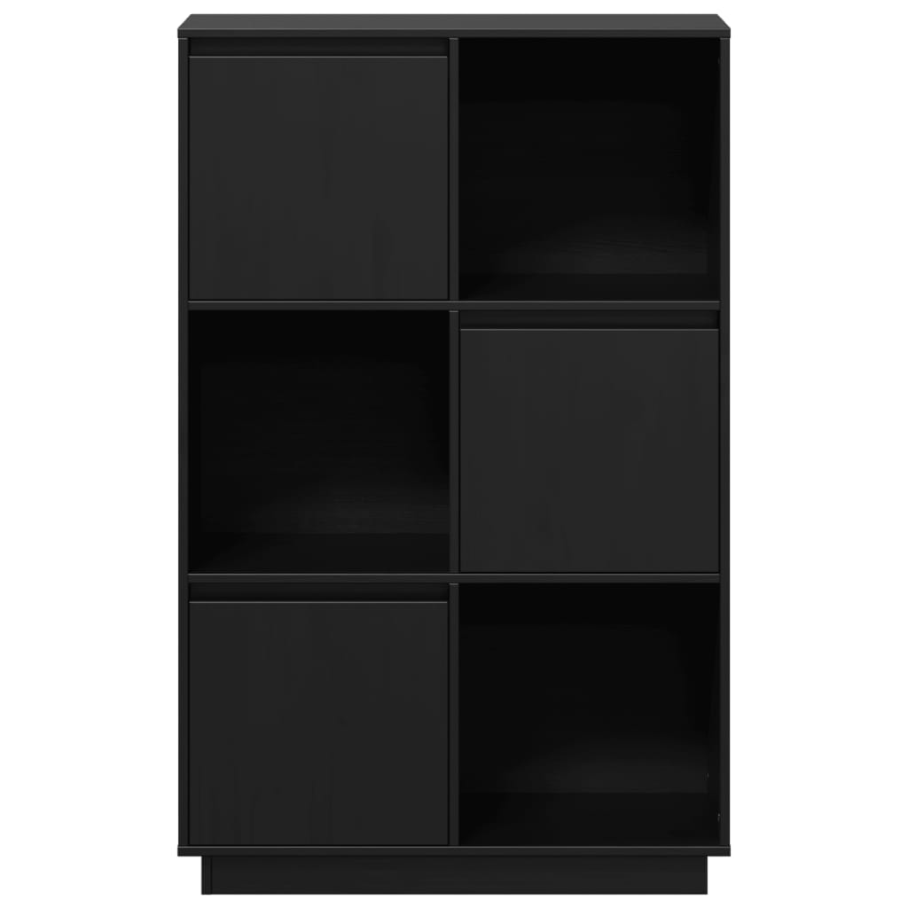 Aparador alto74x35x117 cm pinho maciço branco