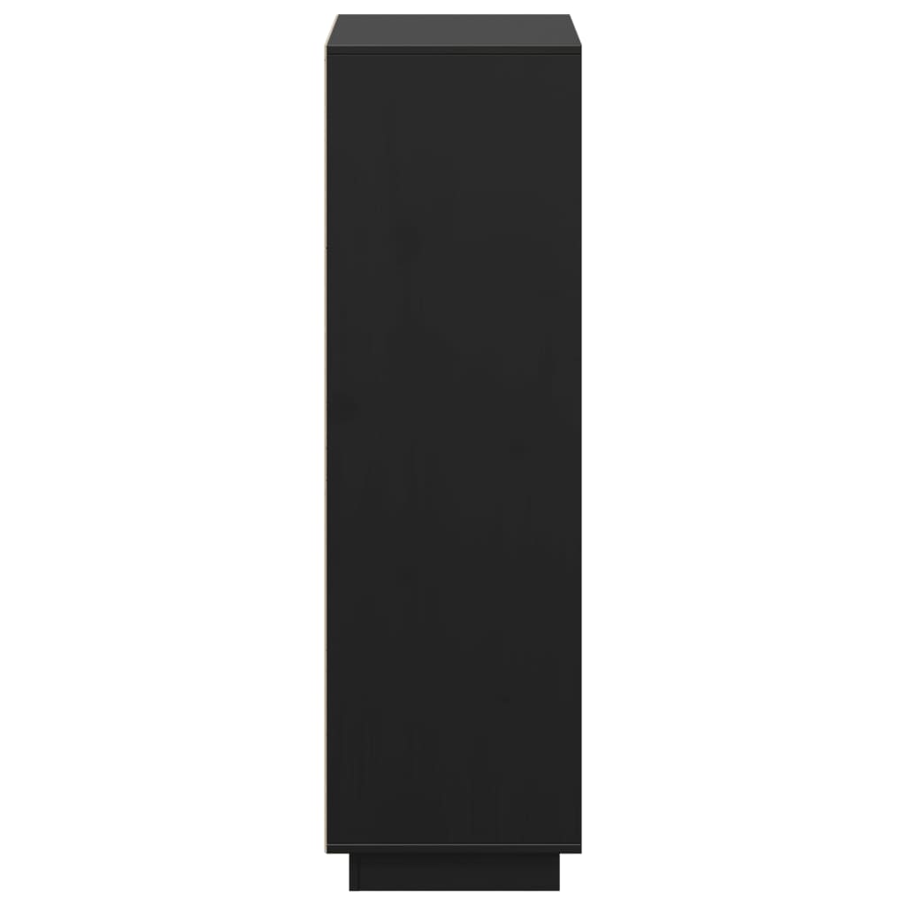 Aparador alto74x35x117 cm pinho maciço branco