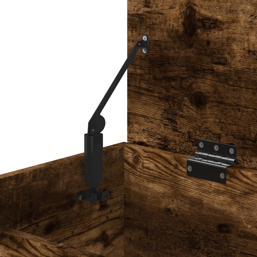 Arca de arrumação 84x42x46 cm derivados madeira cinzento sonoma