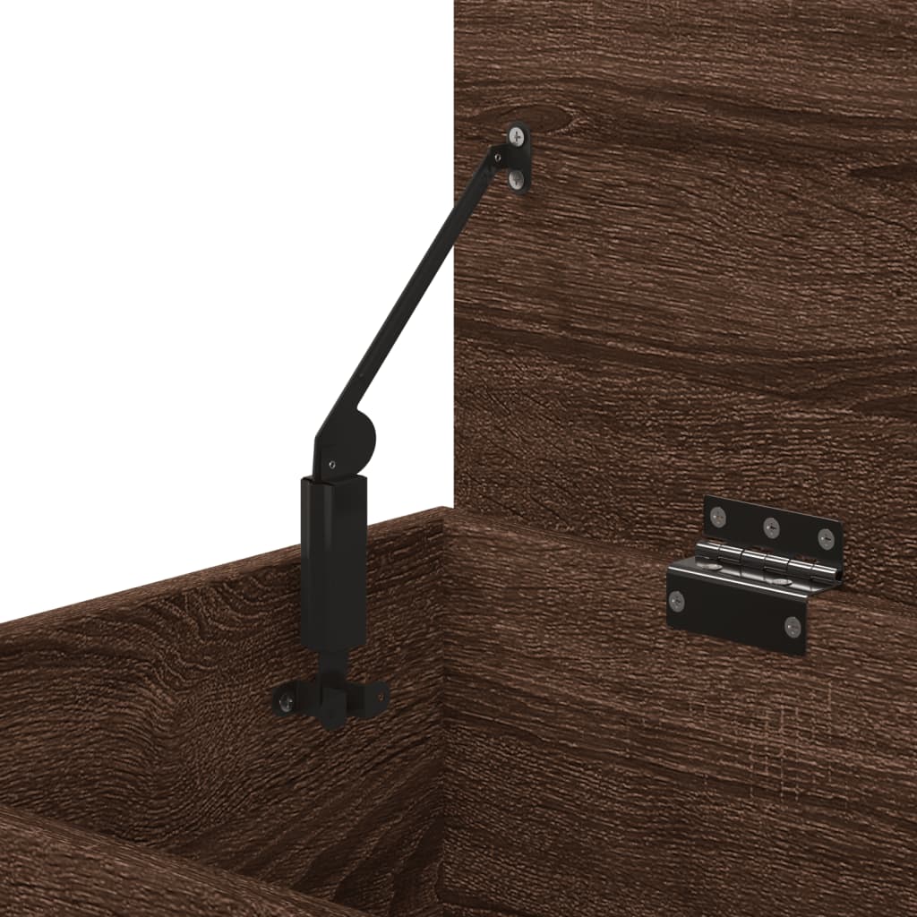 Arca de arrumação 84x42x46 cm derivados madeira cinzento sonoma