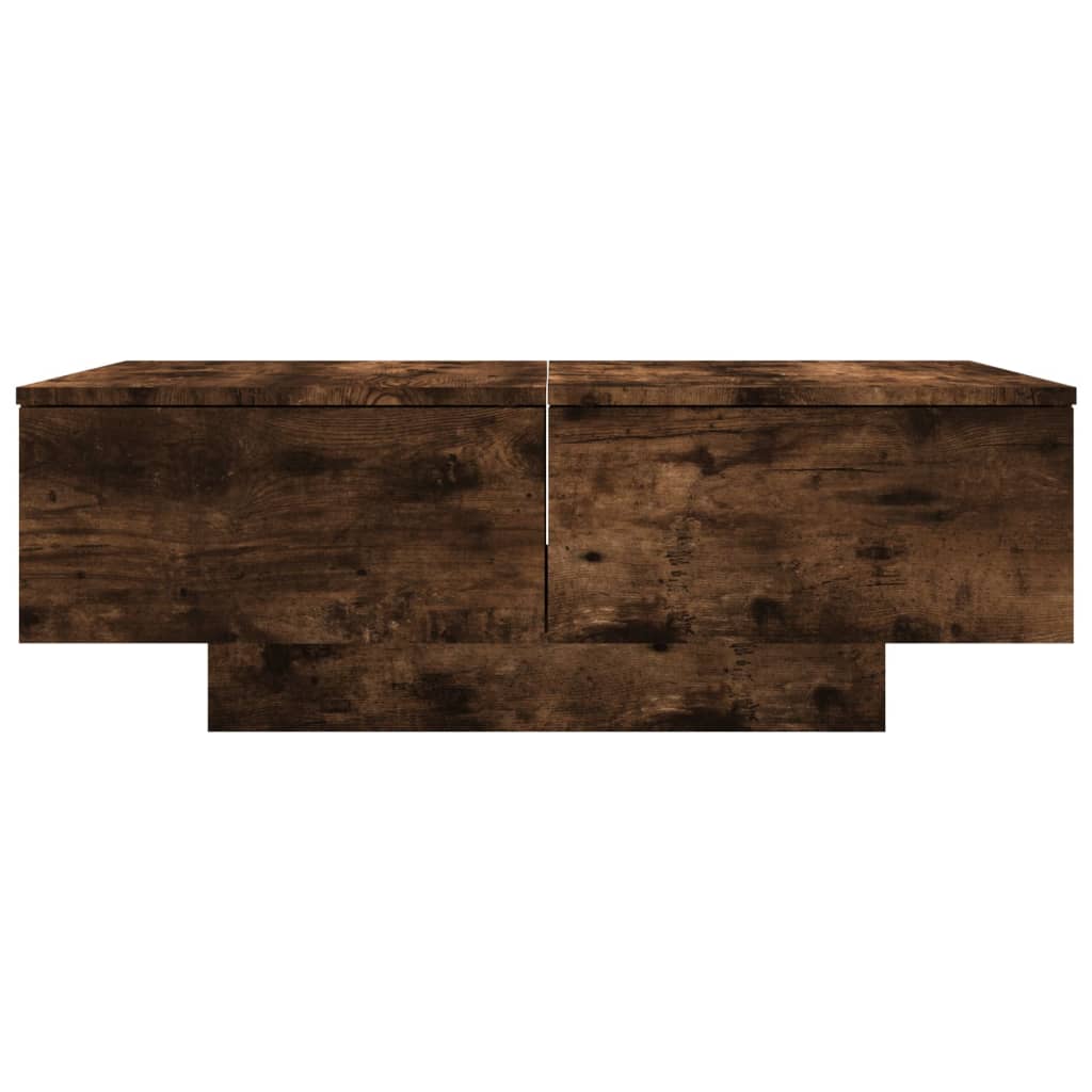 Mesa de centro 90x60x31 cm derivados de madeira cinzento sonoma