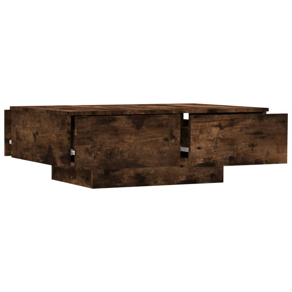 Mesa de centro 90x60x31 cm derivados de madeira cinzento sonoma
