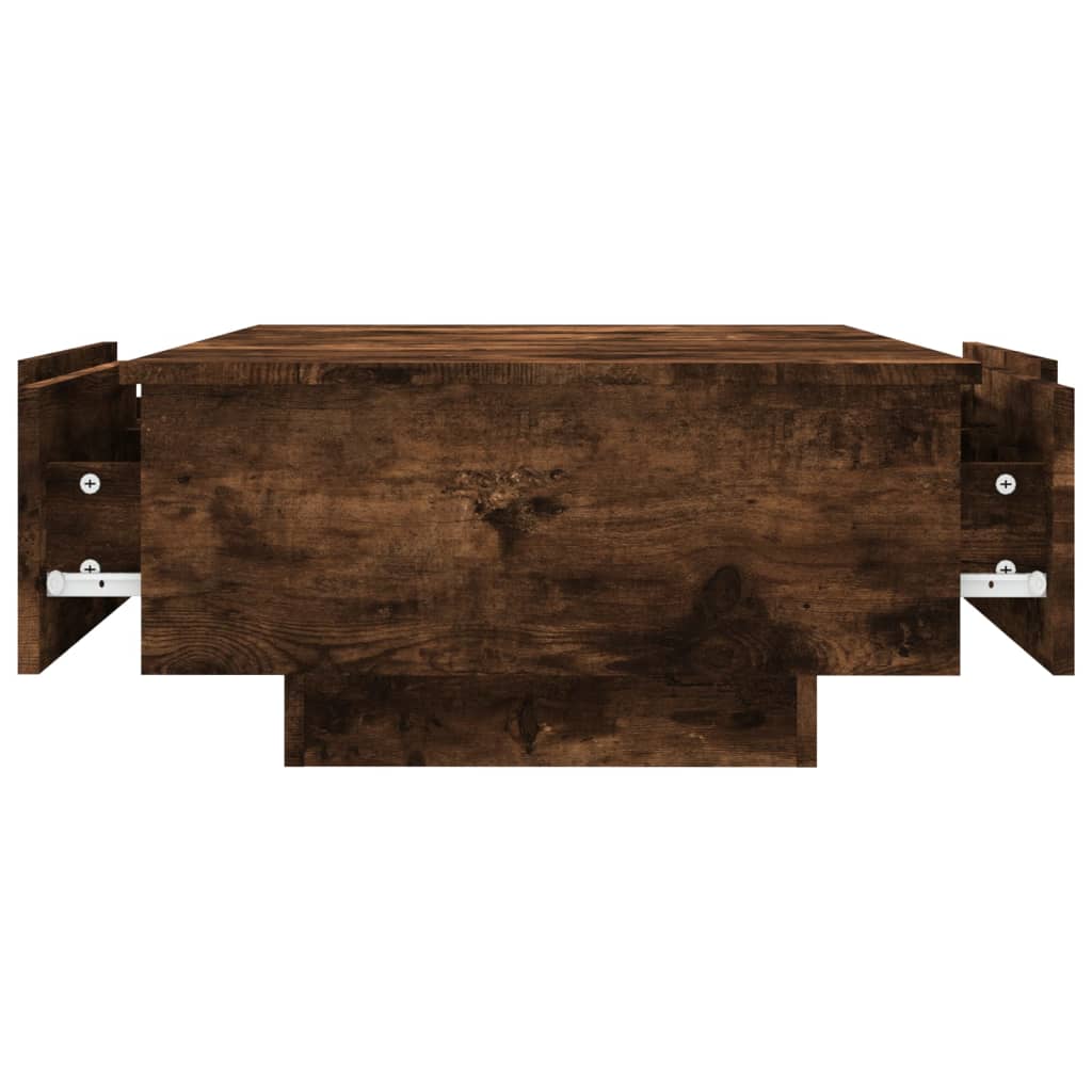 Mesa de centro 90x60x31 cm derivados de madeira cinzento sonoma