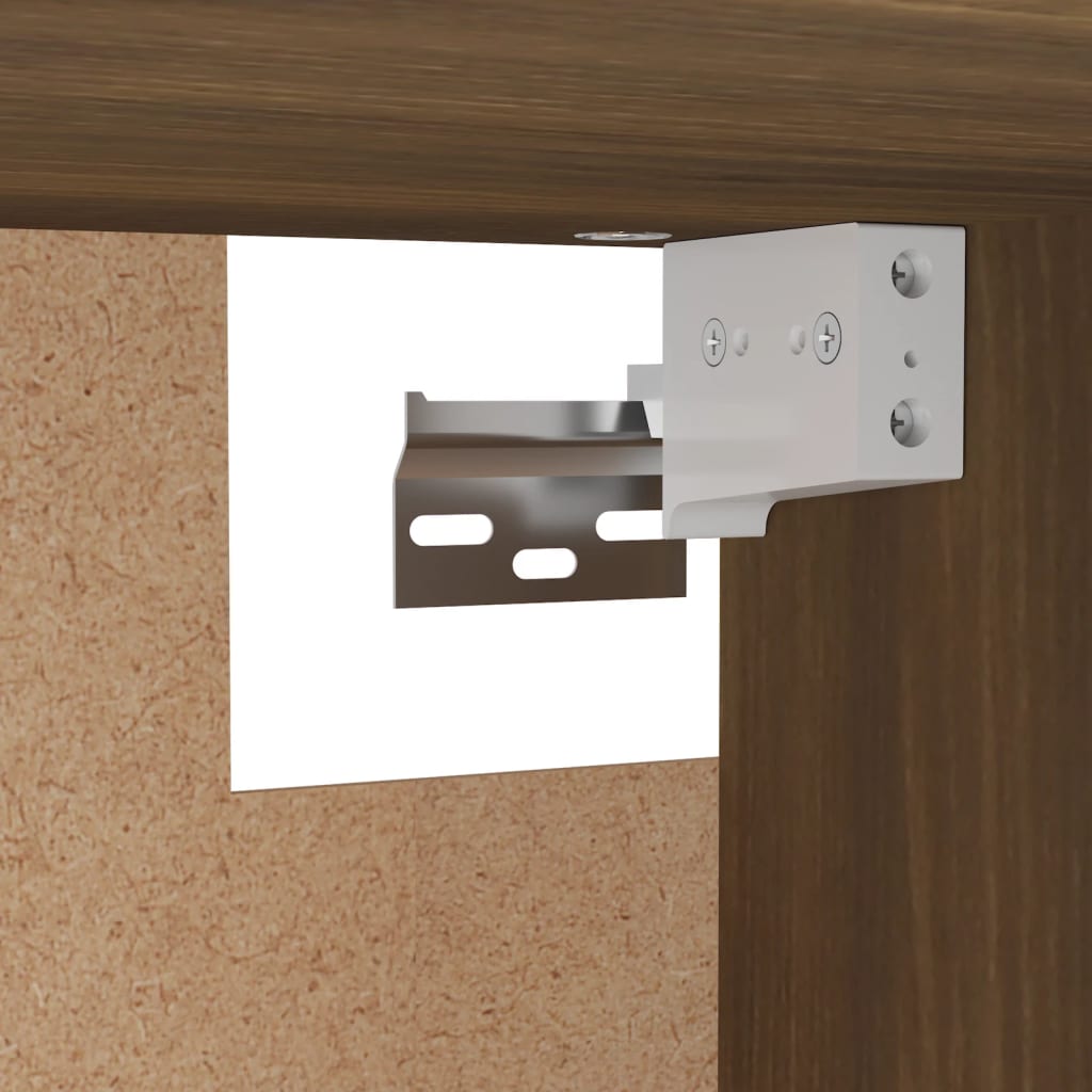 Roupeiro 100x32,5x35 cm derivados de madeira cinzento cimento