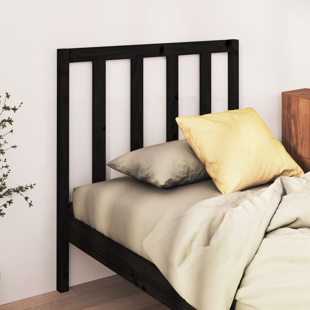Cabeceira de cama 166x4x100 cm pinho maciço branco