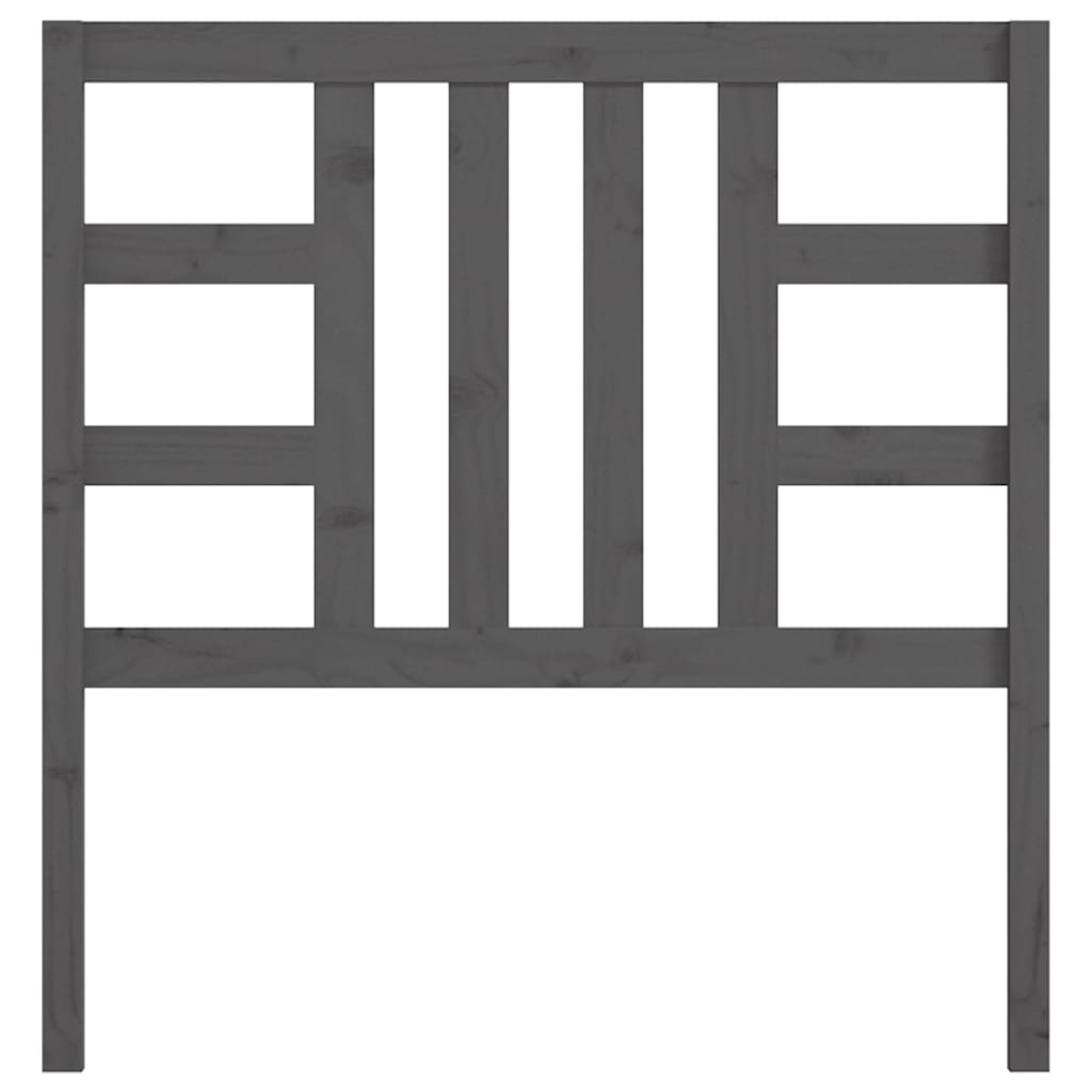 Cabeceira de cama 106x4x100 cm pinho maciço branco