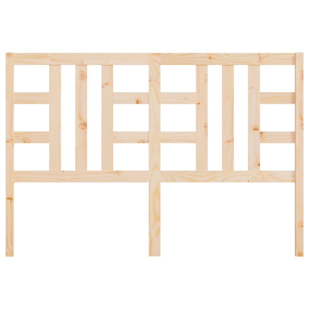 Cabeceira de cama 206x4x100 cm pinho maciço branco