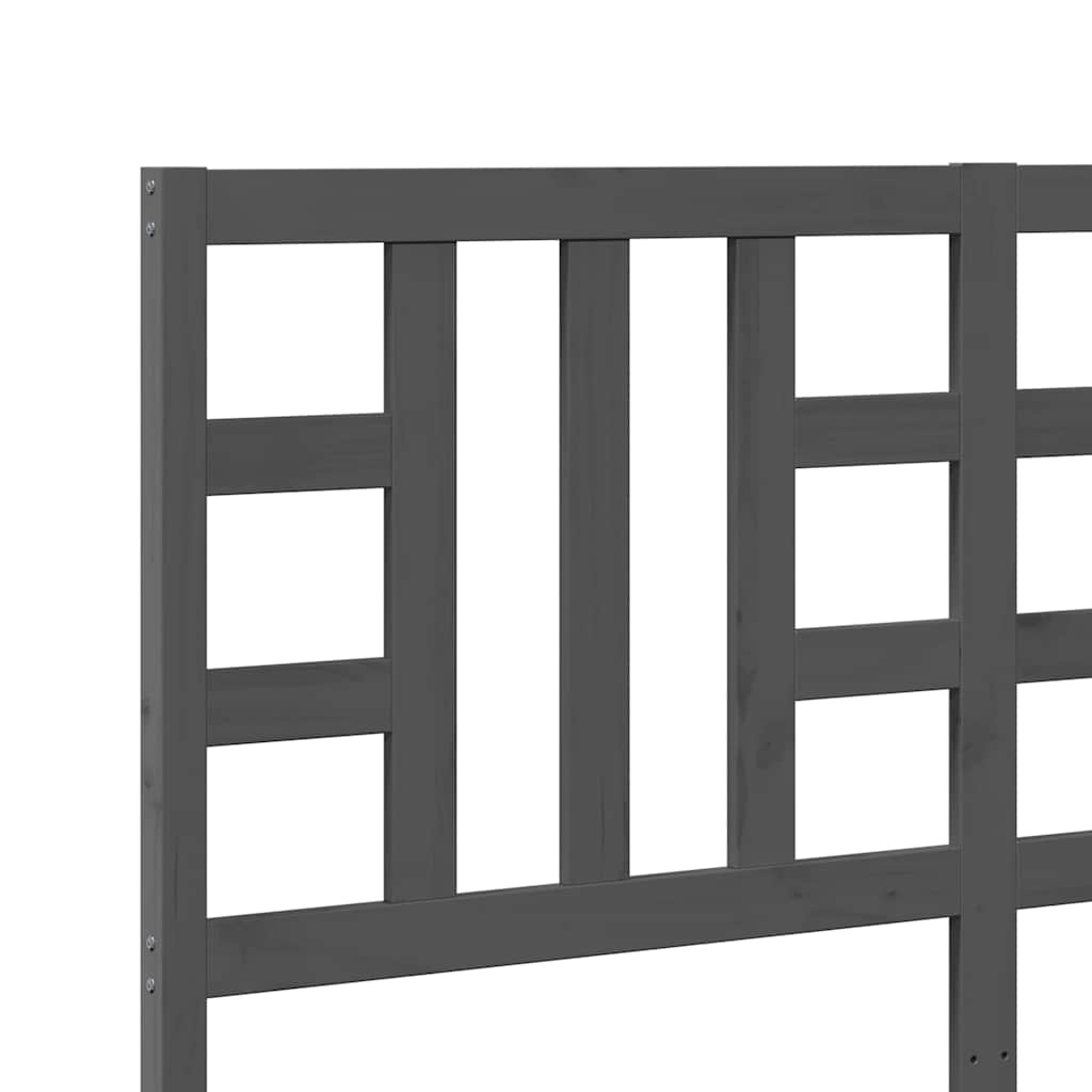 Cabeceira de cama 206x4x100 cm pinho maciço branco