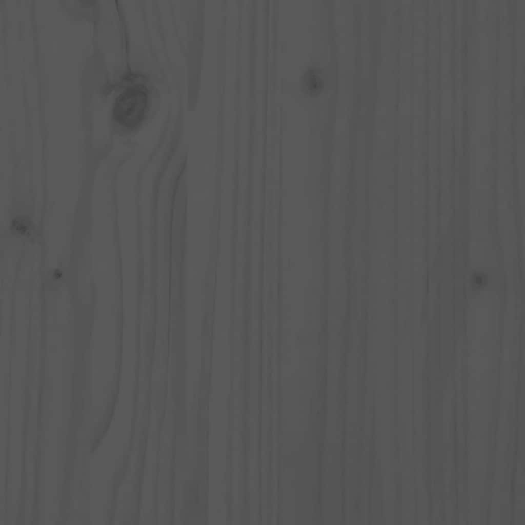 Cabeceira de cama 206x4x100 cm pinho maciço branco