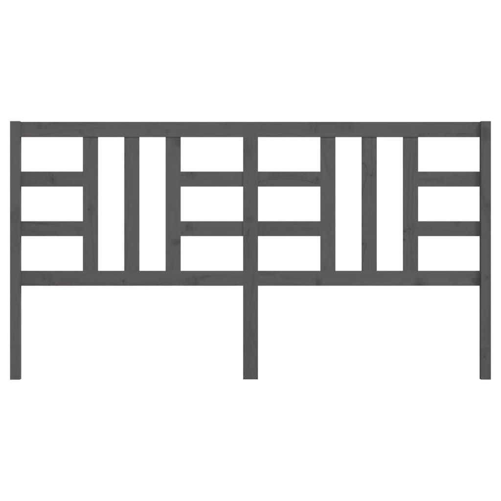 Cabeceira de cama 206x4x100 cm pinho maciço branco