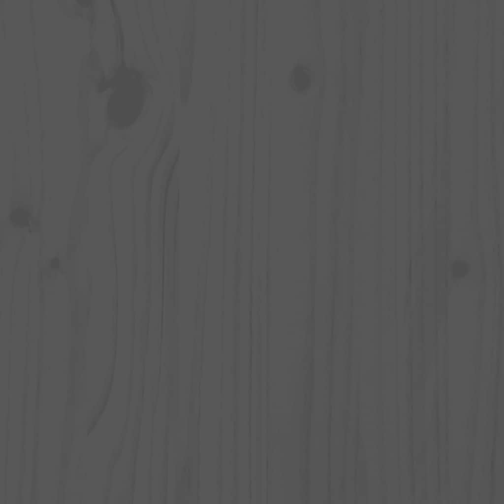 Cabeceira de cama 206x4x100 cm pinho maciço branco